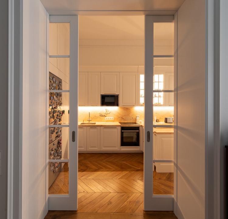 Проект квартиры в сталинке на переулке Б. Афанасьевском в Москве