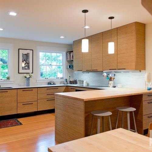 Кухни из массива ясеня